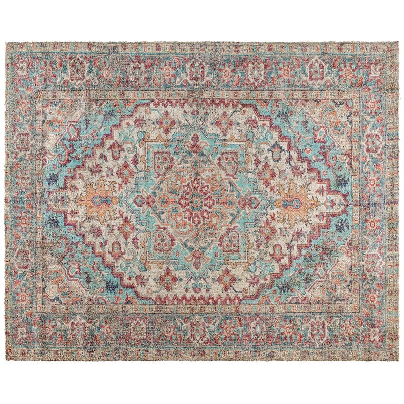 Flash Furniture 8' x 10' Multicolored Polyester Area Rug