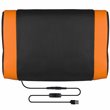 Flash Furniture X40 LeatherSoft Gaming Chair w/ Recline Back/Arm in Black/Orange