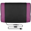 Flash Furniture X40 LeatherSoft Gaming Chair w/ Recline Back/Arm in Black/Purple