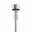 Flash Furniture Stainless Steel LED Landscaping Lights in Gray (Set of 12)