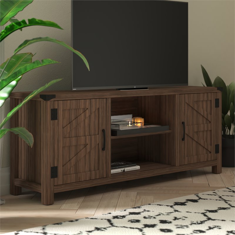 Flash Furniture Ayrith Engineered Wood TV Stand Fits up to 65