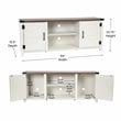 Flash Furniture Ayrith Engineered Wood TV Stand Fits up to 65