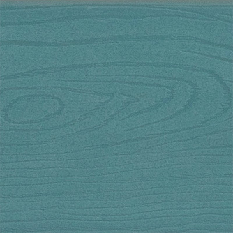 Flash Furniture Charlestown Resin Adirondack Pattio Side Table in Sea Foam Blue