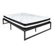 Flash Furniture Metal Full Bed Frame and 10