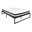 Flash Furniture Metal Full Bed Frame and 12