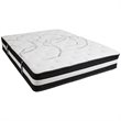 Flash Furniture Metal Queen Bed Frame and 12