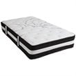 Flash Furniture Metal Twin Bed Frame and 12