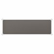 Flash Furniture Metal Galvanized Work Table Shelf for 24 x 60 Table in Gray