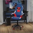 Flash Furniture LeatherSoft Ergonomic Designer Computer Gaming Chair in Blue/Red