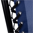 Flash Furniture Celestial Metal Lounge Chair in Navy (Set of 2)