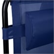 Flash Furniture Celestial Metal Lounge Chair in Navy (Set of 2)
