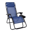 Flash Furniture Celestial Metal Lounge Chair in Navy (Set of 2)