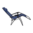 Flash Furniture Celestial Metal Lounge Chair in Navy (Set of 2)