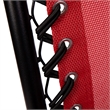 Flash Furniture Celestial Metal Lounge Chair in Red (Set of 2)