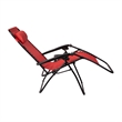 Flash Furniture Celestial Metal Lounge Chair in Red (Set of 2)