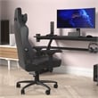 Flash Furniture Falco Ergonomic Faux Leather Gaming Chair in Black/Blue