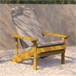 Flash Furniture Charlestown Plastic Adirondack Chairs in Yellow/Cream (Set of 2)