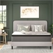 Flash Furniture Capri Comfortable Sleep Fabric King Size Mattress in White