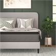 Flash Furniture Capri Comfortable Sleep Fabric Queen Size Mattress in White