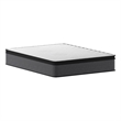 Flash Furniture Capri Comfortable Sleep Fabric Queen Size Mattress in White