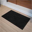 Flash Furniture Harbold Coir Wood Fiber Entryway Doormat in Black