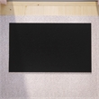 Flash Furniture Harbold Coir Wood Fiber Entryway Doormat in Black