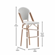 Flash Furniture Lourdes 30.25