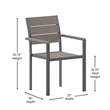Flash Furniture Finch 16.75