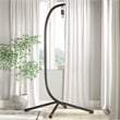 Flash Furniture Harvo Metal Hanging Chair C Stand w/ Included Hardware in Black