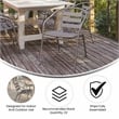 Flash Furniture Lila Aluminum Restaurant Stack Chair in Silver