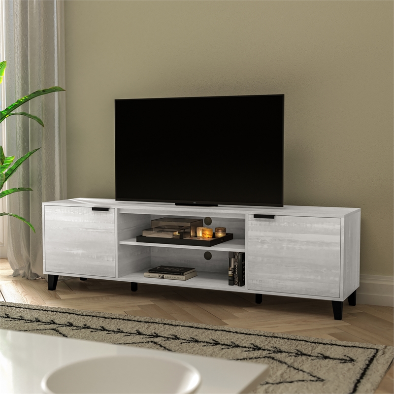 Flash Furniture Nelson Engineered Wood TV Stand for up to 70