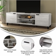 Flash Furniture Nelson Engineered Wood TV Stand for up to 70