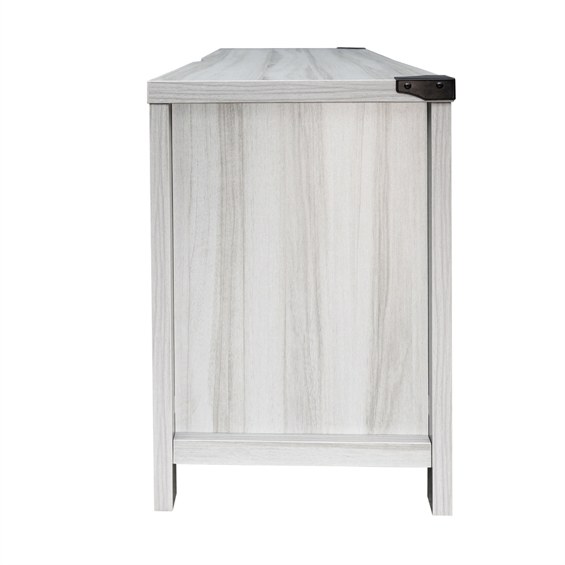 58 Inch Barn Door TV Stand Fits up to 65