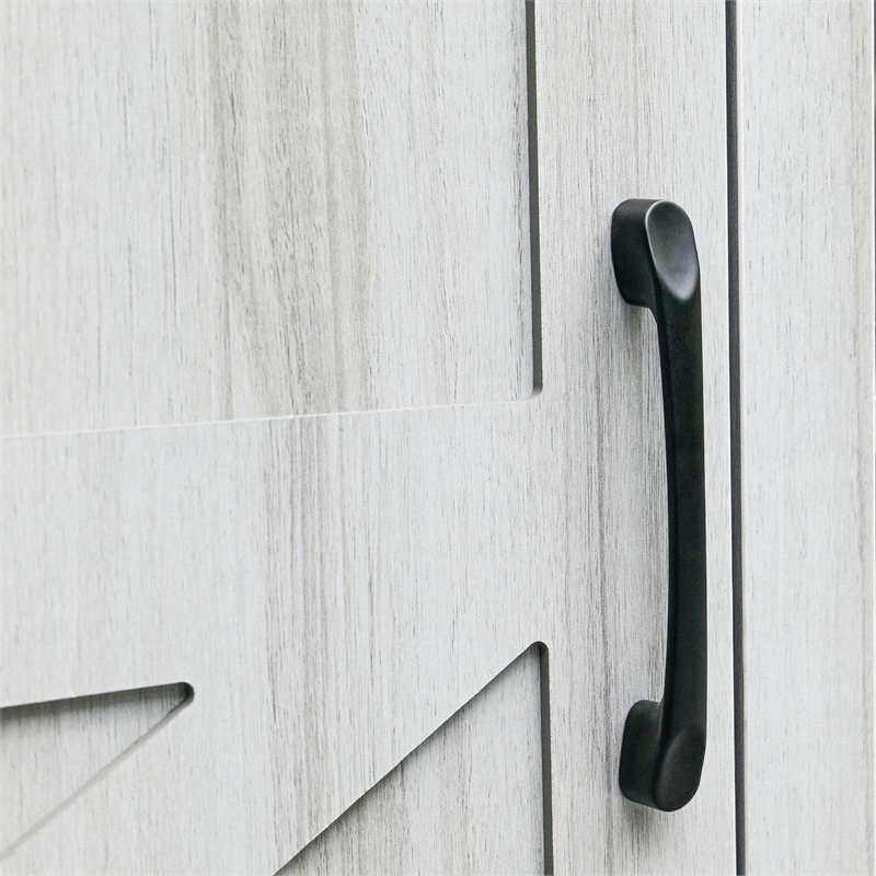 58 Inch Barn Door TV Stand Fits up to 65