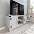 58 Inch Barn Door TV Stand Fits up to 65
