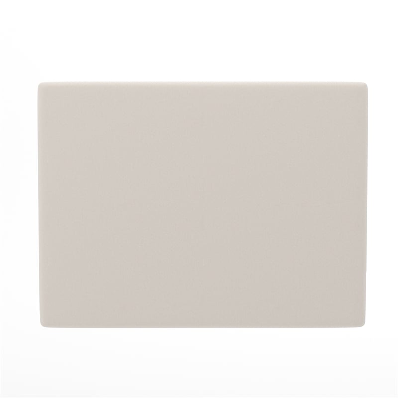 Upholstered Twin Headboard with 2 Power Outlets 1 USB 1 USB-C Port in Beige