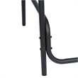 Commercial Indoor-Outdoor Rattan Restaurant Barstool Black/Black-Set of 2