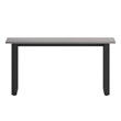 Commercial 60x24 Conference Table with Laminate Top and U-Frame Base - Gray Oak