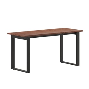 Commercial 60x24 Conference Table with Laminate Top and U-Frame Base - Walnut