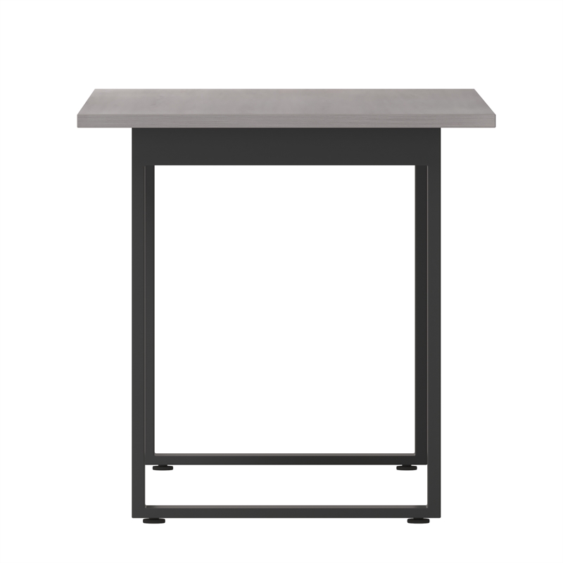 Commercial 60x30 Conference Table with Laminate Top and U-Frame Base - Gray Oak