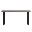 Commercial 60x30 Conference Table with Laminate Top and U-Frame Base - Gray Oak