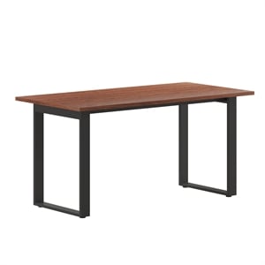 Commercial 60x30 Conference Table with Laminate Top and U-Frame Base - Walnut