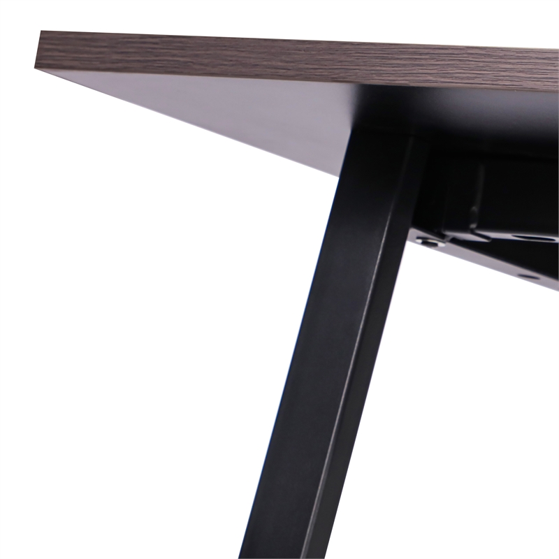 Commercial 72x36 Conference Table with Laminate Top and A-Frame Base - Gray Oak