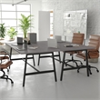 Commercial 72x36 Conference Table with Laminate Top and A-Frame Base - Gray Oak