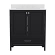 30 Inch Bathroom Vanity with Undermount Sink Cabinet and Drawer in Black