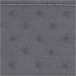 Full Tufted Platform Bed in Light Gray Fabric with 10in. Pocket Spring Mattress