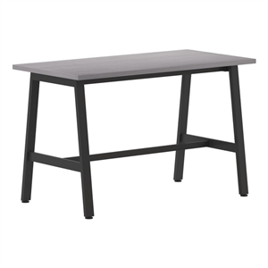 Commercial 48x24 Conference Table with Laminate Top and A-Frame Base - Gray Oak