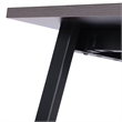 Commercial 48x24 Conference Table with Laminate Top and A-Frame Base - Gray Oak