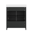30 Inch Bathroom Vanity with Undermount Sink Cabinet and Drawer in Black