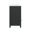 30 Inch Bathroom Vanity with Undermount Sink Cabinet and Drawer in Black